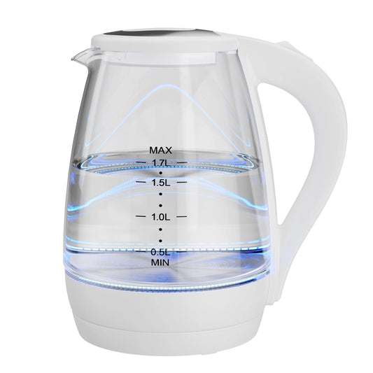 Glass Electric  Tea Kettle with LED Indicator