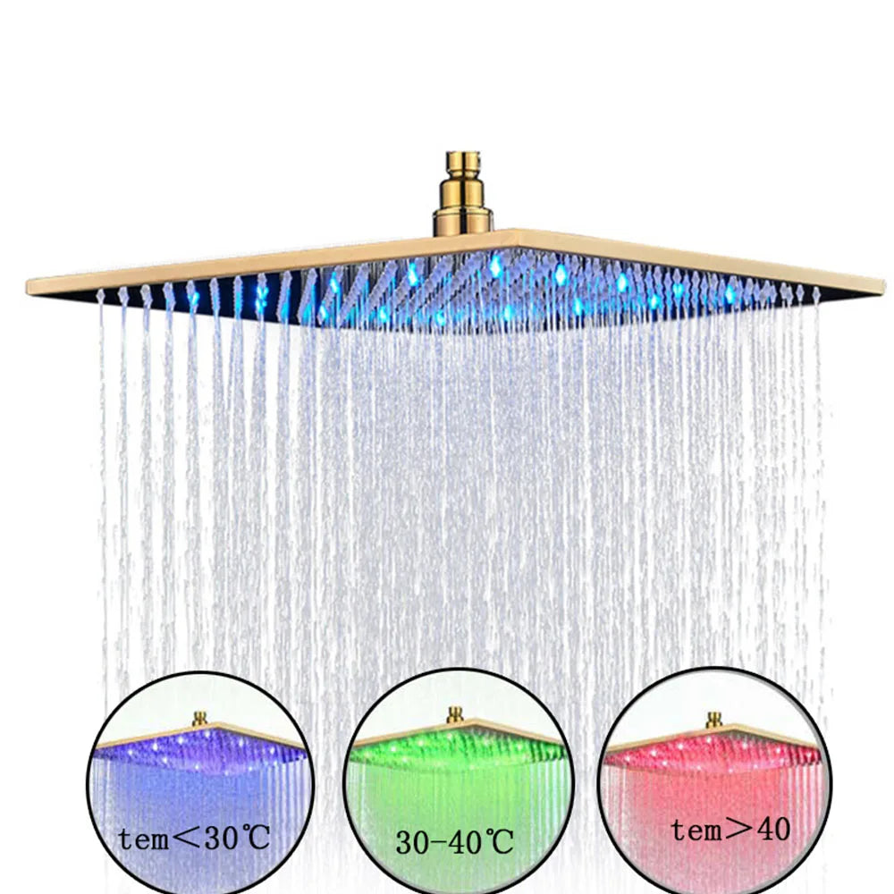 Stainless Steel 16 Inch Rain Shower Head