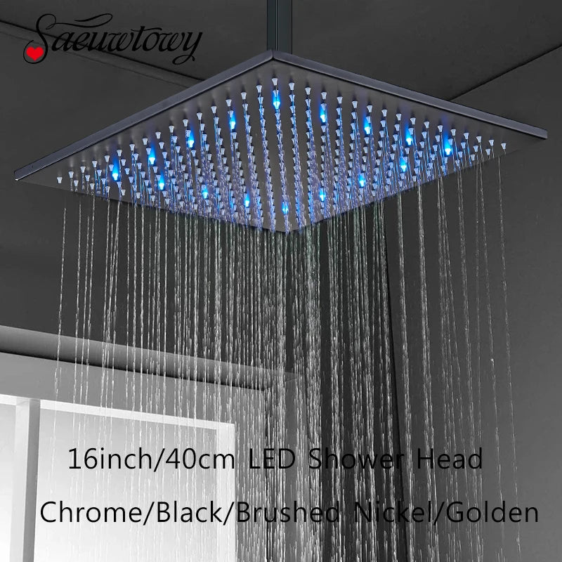 Stainless Steel 16 Inch Rain Shower Head