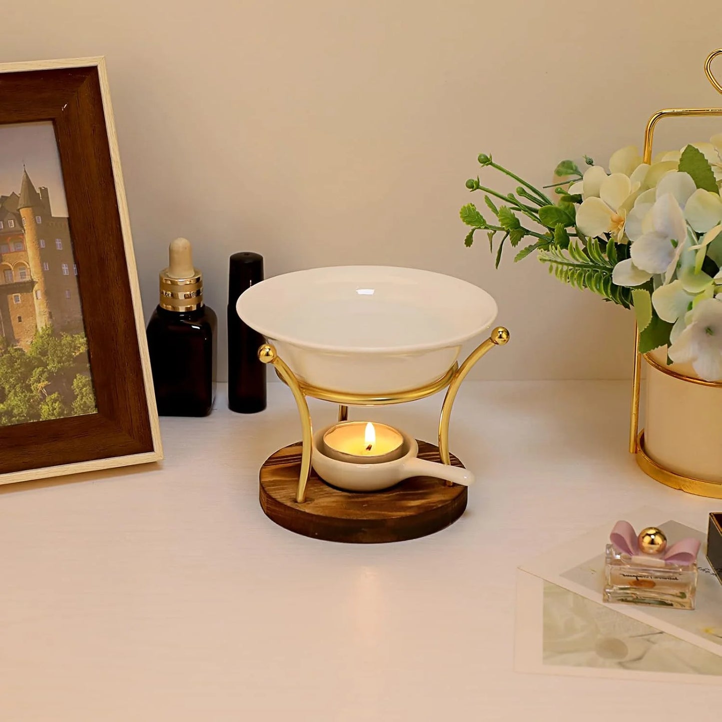 Ceramic Tealight Wax Melt Warmer