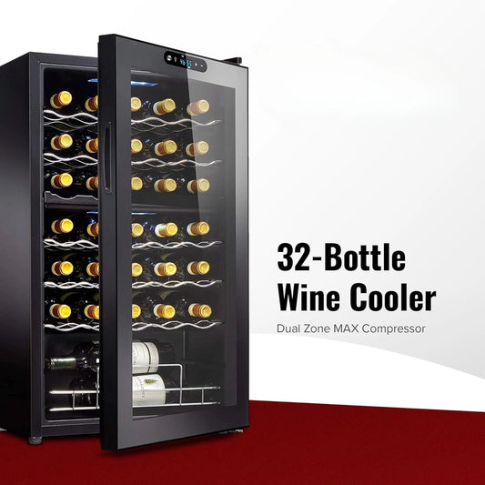 MAX Compressor Wine Cooler - Freestanding Refrigerator