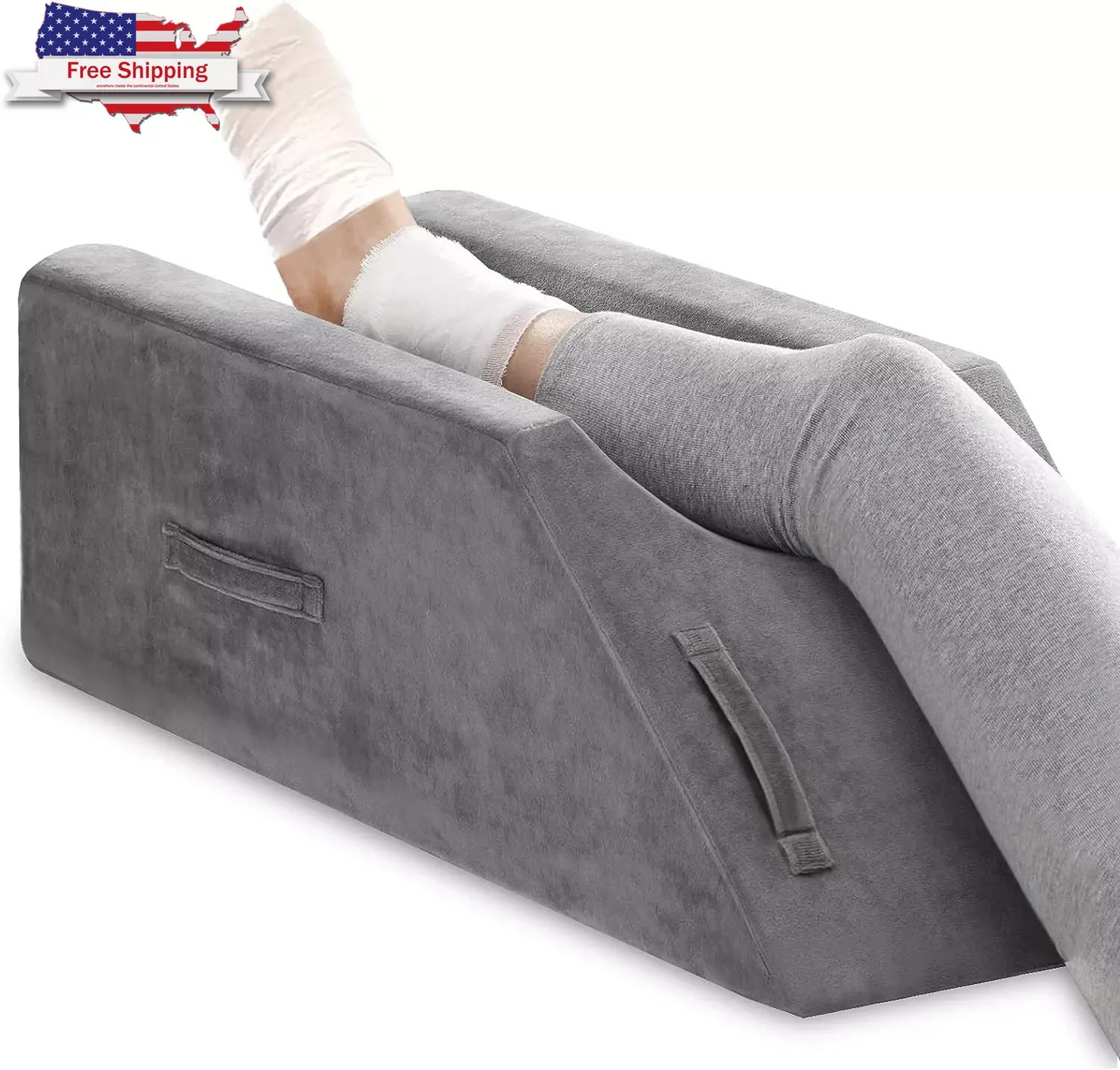 Memory Foam Leg Elevation Pillows