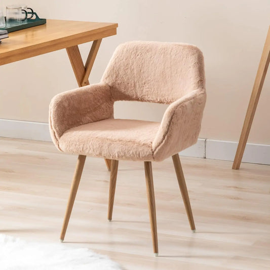 Elegant Camel Desk Chair