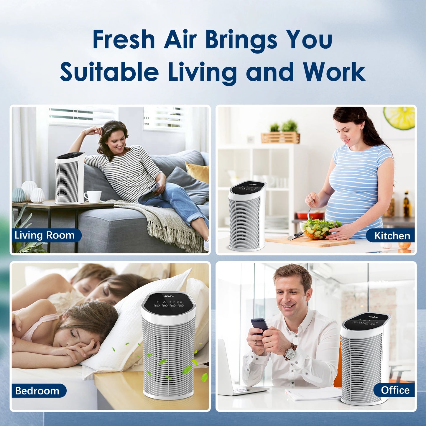 Air Purifier HEPA Filter For IndoorS