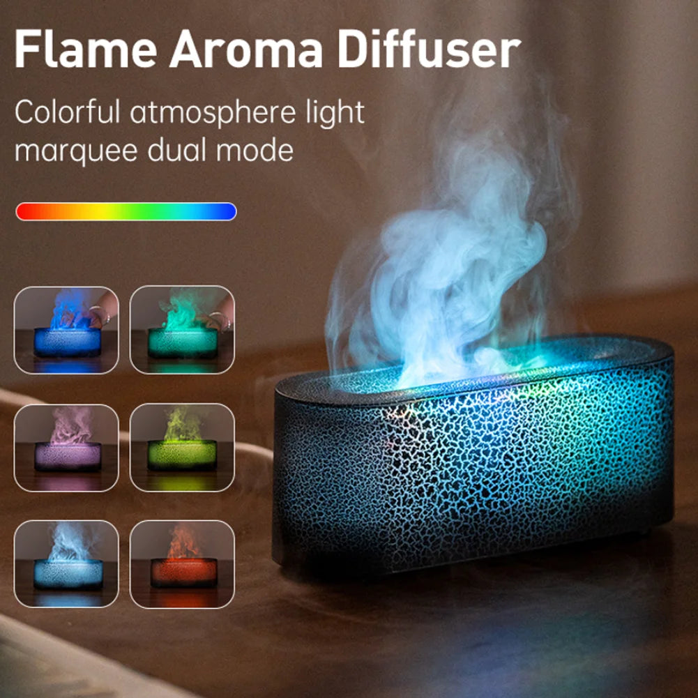 7 Colorful Flame Diffuser Aromatherapy Essential for Home