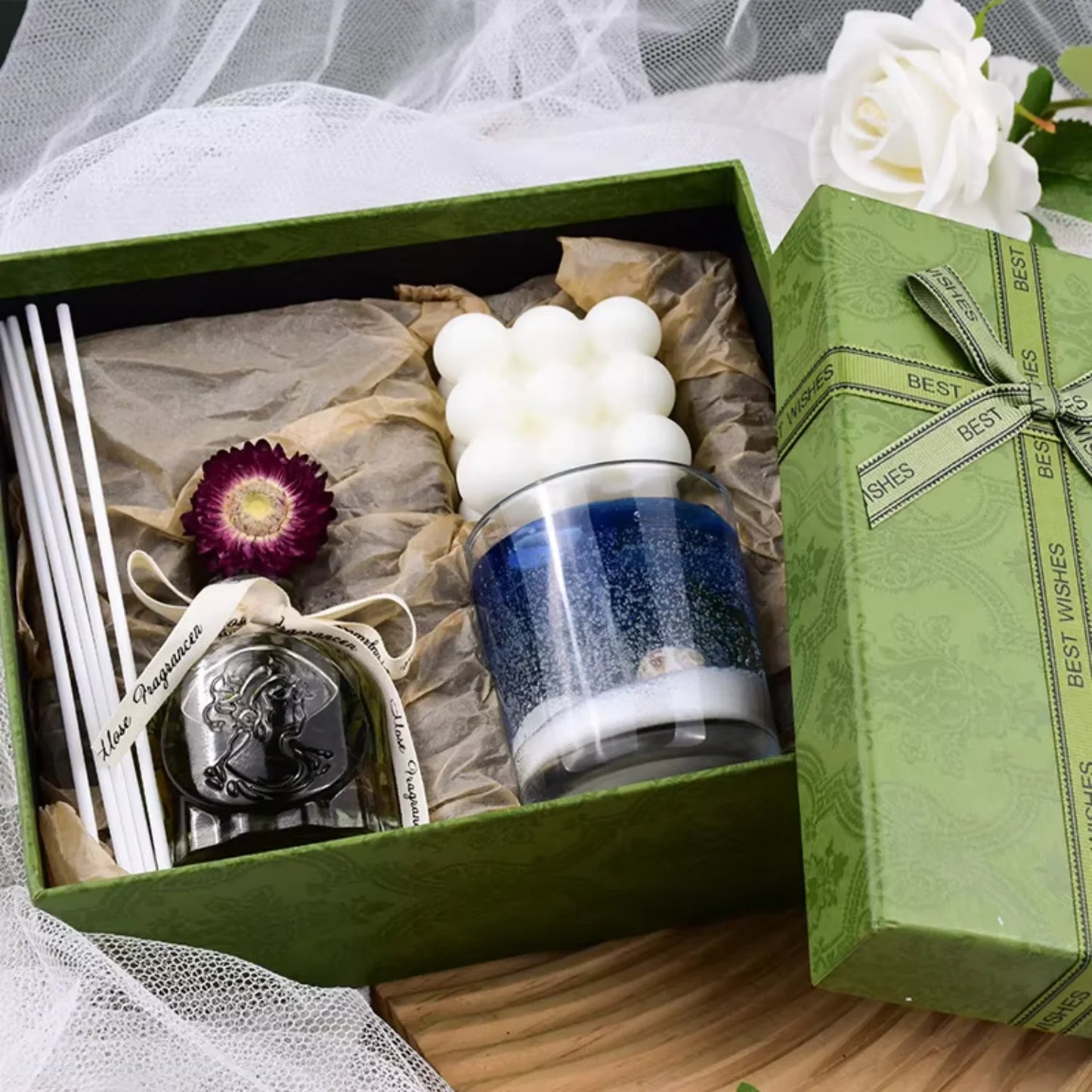 High-end Luxury Aromatherapy Scented Candle Gift Box