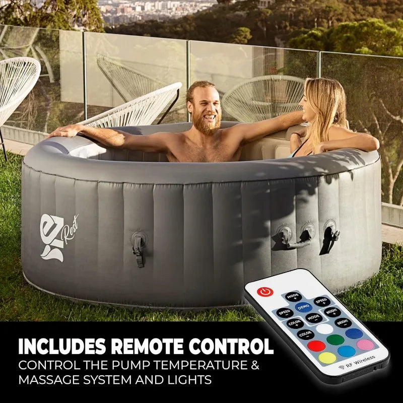 Serene Life Outdoor Portable Hot Tub